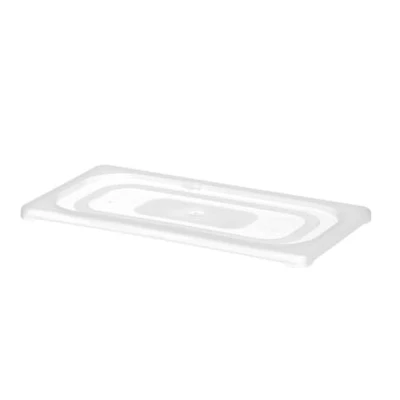 Abbildung von HENDI Gastronorm Deckel, Temperaturbeständig von 40 bis 80C, Passend allen Polypropylen Gastronombehältern, inkl. HACCP Aufbewahrungsbehältern, GN1/3, 325x176mm, Polypropylen, Transparent