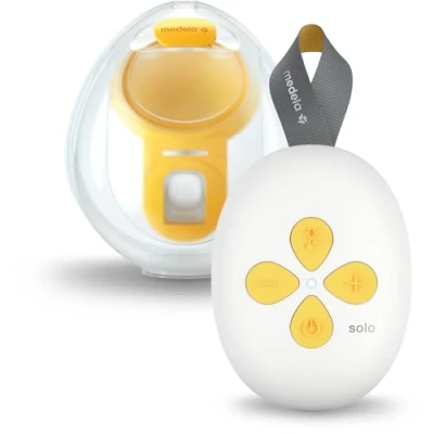 Abbildung von Medela Solo Hands free Milchpumpe Kompakte und intuitive elektrische für einseitiges Abpumpen