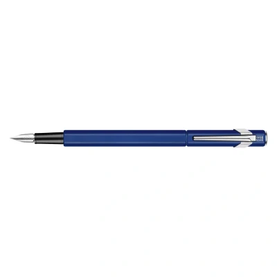 Abbildung von Caran d&#039;Ache 849 Metall Füllfederhalter Blau EF