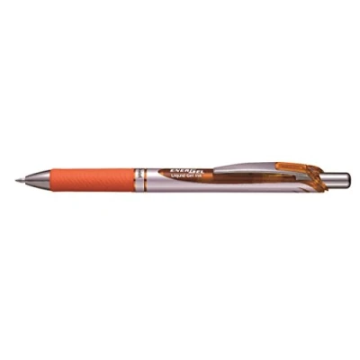 Abbildung von Pentel EnerGel XM BL77 Gelschreiber mit Druckmechanik, orange (1 Stück)