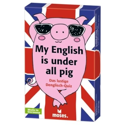 Abbildung von My English is under all pig: Das lustige Denglish Quiz