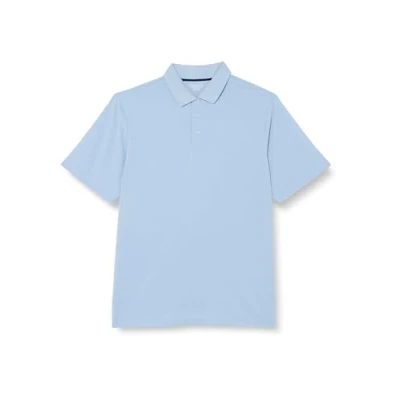 Abbildung von Amazon Essentials Herren Golf Polo Shirt, Schnell Trocknend, Normale Passform, Hellblau, M