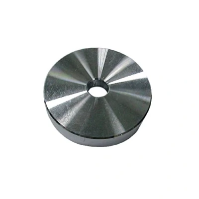 Abbildung von Reloop RP Puck passend für alle Plattenspieler, zum Abspielen von 7&quot; Platten mit großem Mittelloch, Silber, 203008
