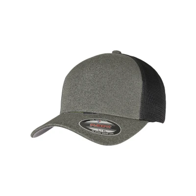 Abbildung von Flexfit Trucker UNIPANEL Cap, Größe: L/XL, Olive/black