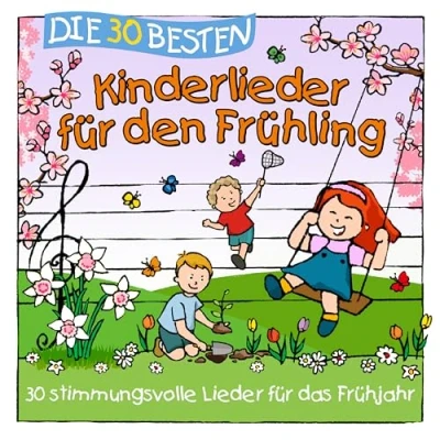 Abbildung von Die 30 besten Kinderlieder für den Frühling