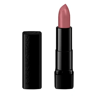 Abbildung von Manhattan Lasting Perfection Matte Lipstick, Fb. 600 Perfect Nude, langanhaltender Lippenstift mit mattem Finish, 4,5 g