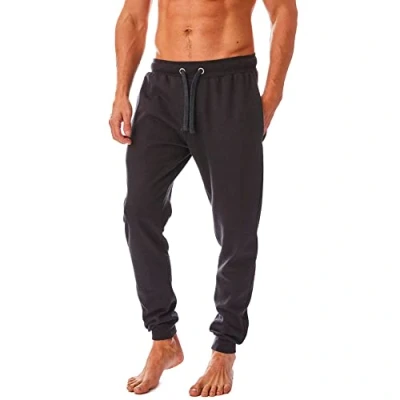 Abbildung von Iron Mountain Herren Jogginghose Umweltfreundliche aus recyceltem Garn, Jogger, Trainingshose mit Bündchen, Holzkohle Mergel, XXL