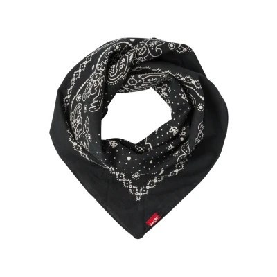 Abbildung von Levi&#039;s Paisley Bandana Tuch, Größe: One Size, Regular black