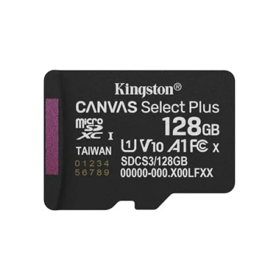 Abbildung von Kingston Canvas Select Plus microSD Speicherkarte 128GB micSDXC Gen3 150R A1 Ohne SD Adapter SDCS3/128GBSP
