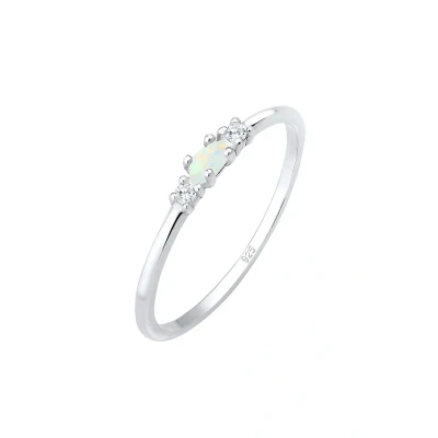 Abbildung von Elli GEO Vintage Marquise Ring, Damen, Größe: 54, Silver