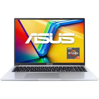 Abbildung von ASUS Vivobook 16 M1605YA Laptop 16&quot; WUXGA 16:10 IPS Display AMD Ryzen 7 7730U GB RAM 512 SSD Radeon Windows 11 QWERTZ Tastatur Cool Silver