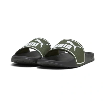 Abbildung von PUMA Unisex Leadcat 2.0 Slide Sandal, Myrtle White Black Green, 38 EU