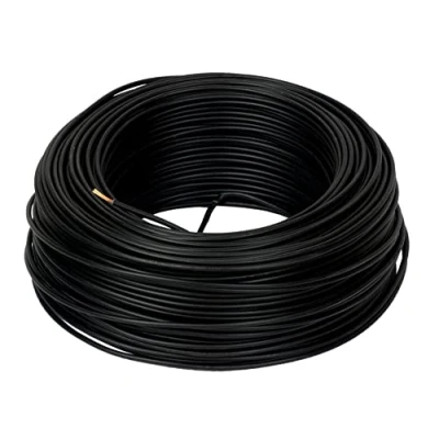 Abbildung von 10 Meter ALPTEG H07V K Kabel 1,5 mm² schwarz