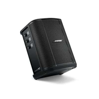 Abbildung von Bose S1 Pro+ All in One kabelloses, tragbares Bluetooth Lautsprecher PA System, Schwarz