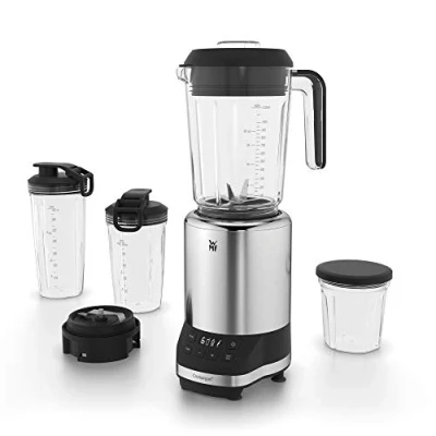 Abbildung von WMF Kult Pro Multifunktionsmixer Hochleistungsmixer, 30.000 U/min, Smoothie Maker, Standmixer, Ice Crush Funktion, 4 Mixbehälter inkl. ToGo Verschluss