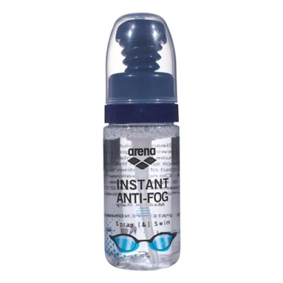 Abbildung von arena Instant Anti Fog Spray für Schwimmbrillen, Antibeschlag, Linsen, Schwimmzubehör, 35 ml Flasche, Transparent (100)
