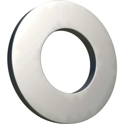 Abbildung von M16 Unterlegscheiben, DIN 125 ISO 7089, Verzinkter Legierter Stahl, U Schutzblech Karosseriescheiben, Plain Wide Round für Schrauben, Packung mit 25 Stück