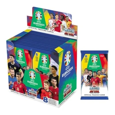 Abbildung von Topps Euro 2024 Sammelkarten 36er Display