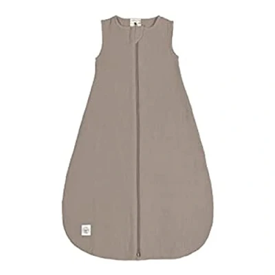 Abbildung von LÄSSIG Baby Sommerschlafsack ohne Ärmel Muslin Baumwolle GOTS zertifiziert unisex/Muslin Sleeping Bag taupe, Größe 86/92 13 18 Monate