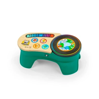 Abbildung von Baby Einstein, Hape DJ Discovery Musikspielzeug Plattenspieler Über 50 Klänge &amp; Melodien, Reagiert Auf Leichteste Berührung, Ab 6 Monaten