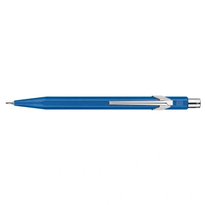 Abbildung von Porte mine 844 0,7mm Colormat x Bleu avec etui metal