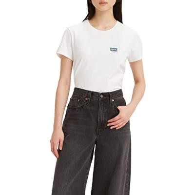 Abbildung von Levi&#039;s THE Perfect Tshirt print, Damen, Größe: XXS, Ssnl bw floral fill