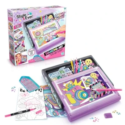 Abbildung von Canal Toys Diamond Painting Diamant&#039;Art Leuchtkoffer Diamant Art OFG 300