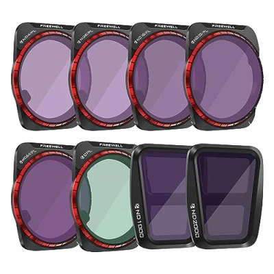 Abbildung von Freewell All Day Filter Set für Air 3 ND, ND/PL, CPL neutrale Farboptik, GimbalSafe Technologie