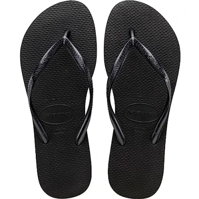 Abbildung von Havaianas Damen Slim Flip Flop, Schwarz, 37/38 EU