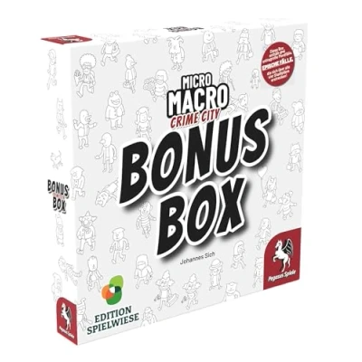 Abbildung von Pegasus Spiele 59065G MicroMacro: Crime City Bonus Box (Edition Spielwiese)