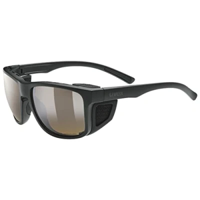Abbildung von uvex sportstyle 312 VPX Sportbrille für Damen und Herren selbsttönend polarisiert black matt/brown one size