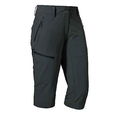 Abbildung von Schöffel Damen Pants Caracas2, leichte und kühlende Wanderhose aus elastischem Stoff, vielseitige Outdoor Hose mit optimaler Passform praktischen Taschen, asphalt, 36
