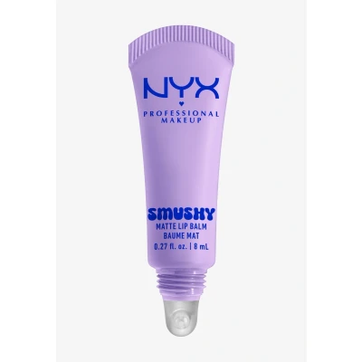 Abbildung von NYX Professional Makeup Lip Balm, matte, aufbaubare Farbe, angenehmes Tragegefühl, einzigartiger, süßer Duft, Smushy Matte Sugar Smush