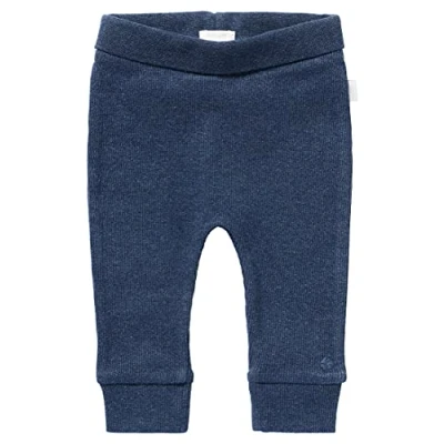 Abbildung von Noppies Unisex Baby U Pants Comfort Rib Naura Hose, Navy Melange P758, 44