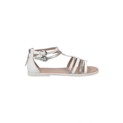 Abbildung von Geox 73 Karly Riemensandalette für Kinder, Größe: 35, Weiß Schuhe