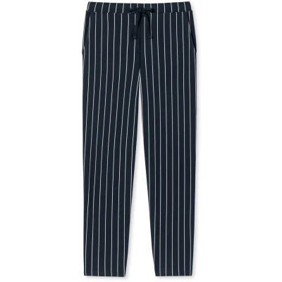 Abbildung von Schiesser MIX Relax LANG Nachtwäsche Hose, Damen, Größe: 34, Blue