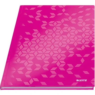 Abbildung von Leitz 46261023 Notizbuch WOW, A4, kariert, pink