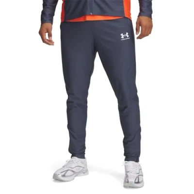 Abbildung von Under Armour Challenger Tracksuit SET Trainingsanzug, Herren, Größe: Medium, Downpour gray/fire/white