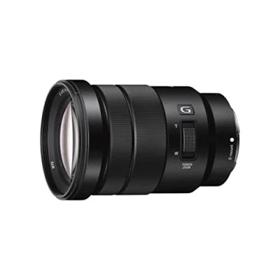 Abbildung von Sony SELP 18105G Powerzoom Objektiv (18 105 mm, F4.0, OSS, G Serie, APS C, geeignet für A7, ZV E10, A6000 und Nex Serien, E Mount) schwarz