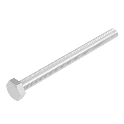 Abbildung von SECCARO Sechskantschraube M8 x 100 mm, Edelstahl V2A VA A2, DIN 933 / ISO 4017, Außensechskant, 20 Stück