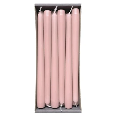 Abbildung von Nordring 12 Spitzkerzen 2,3 x 25 cm malve