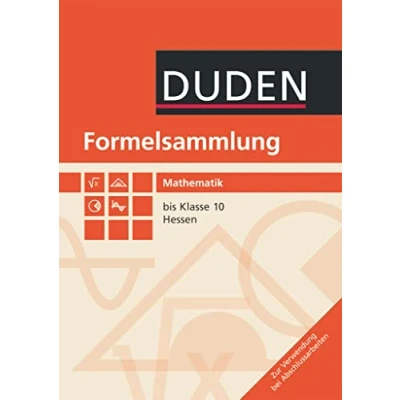Abbildung von Formelsammlung bis Klasse 10 Mathematik Hessen: