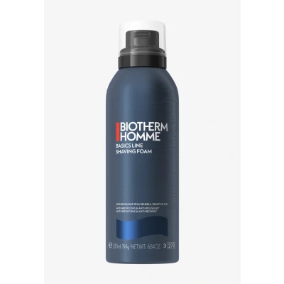 Abbildung von Biotherm Homme Basic Line Shaving Foam, beruhigender Rasierschaum für Männer, mit pflegender Formel, geeignet empfindliche Haut, eine sanfte und gründliche Rasur, 200 ml