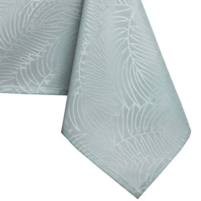 Abbildung von AmeliaHome Tischdecke 140x260 cm Wasserabweisend Tischtuch Tafeldecke Fleckschutz Lotuseffekt Abwaschbar Ornament Gaia Minze