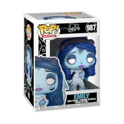 Abbildung von Funko Pop! Movies: The Corpse Bride Emily Hochzeit mit Einer Leiche Vinyl Sammelfigur Geschenkidee Offizielle Handelswaren Spielzeug Für Kinder und Erwachsene Movies Fans