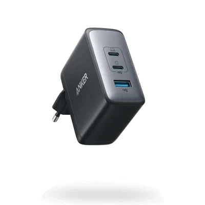 Abbildung von 100W USB C Ladegerät, Anker 736 Charger (Nano II) Schnellladegerät, 3 Port Netzteil für MacBook Pro/Air, iPad Pro, Galaxy S22/S20, iPhone 15/Pro