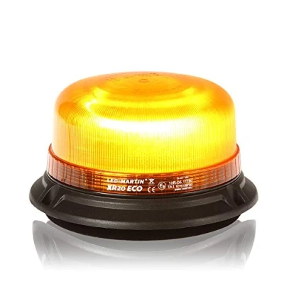 Abbildung von LED MARTIN® Rundumleuchte XR20 ECO 12V/24V Orange Gelb Magnetfuß 3,5m Kabel ECE R65 kompakte Bauform