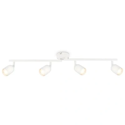 Abbildung von BRILONER Deckenlampe, Deckenleuchte, Lampe, Schwenkbar, Wohnzimmerlampe, Schlafzimmerlampe, Küchenlampe, Weiß