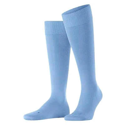 Abbildung von FALKE Herren Kniestrümpfe Energizing Cotton Baumwolle mit Kompression 1 Paar, Blau (Cornflower Blue 6554), 43 44