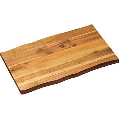 Abbildung von KESPER Schneid und Servierbrett, Material: Akazienholz, Maße: 45 x 27 2 cm, Farbe: Braun, Natur 28502